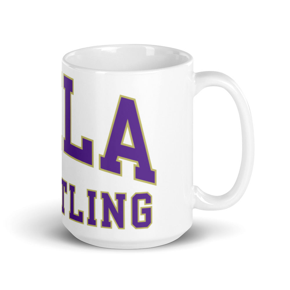 Avila Wrestling Arch Design 15oz Glossy Mug
