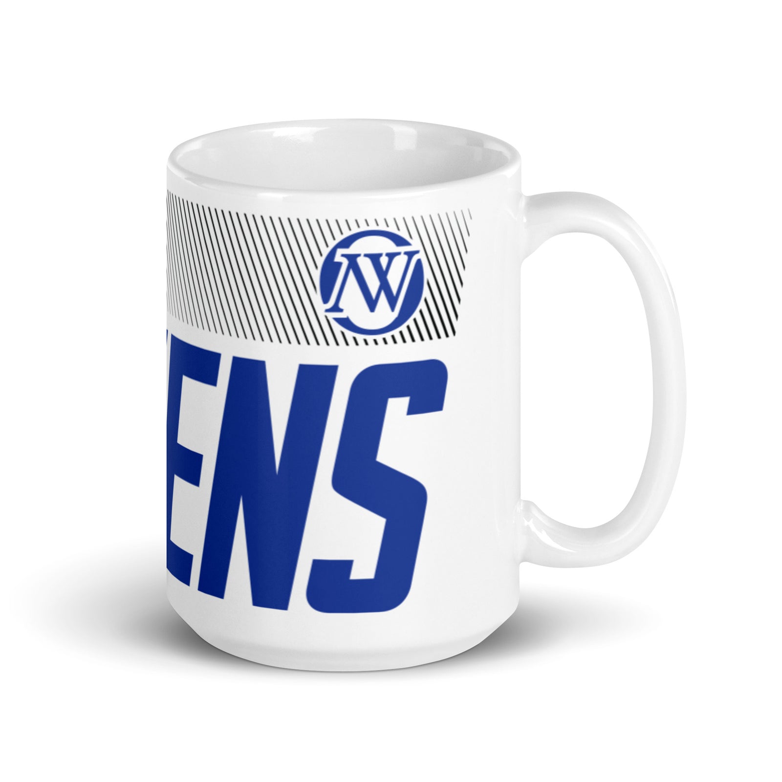 Olathe Northwest Wrestling White Glossy Mug