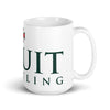 Strake Jesuit Wrestling White Glossy Mug