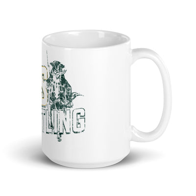 SMS Wrestling White glossy mug