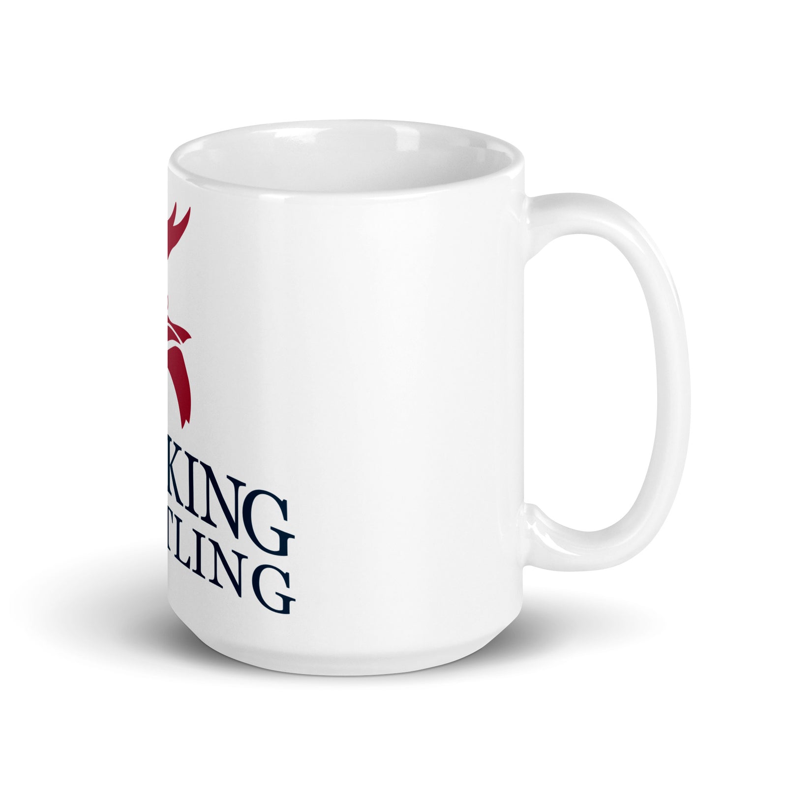 Topeka Jr. Vikings White Glossy Mug