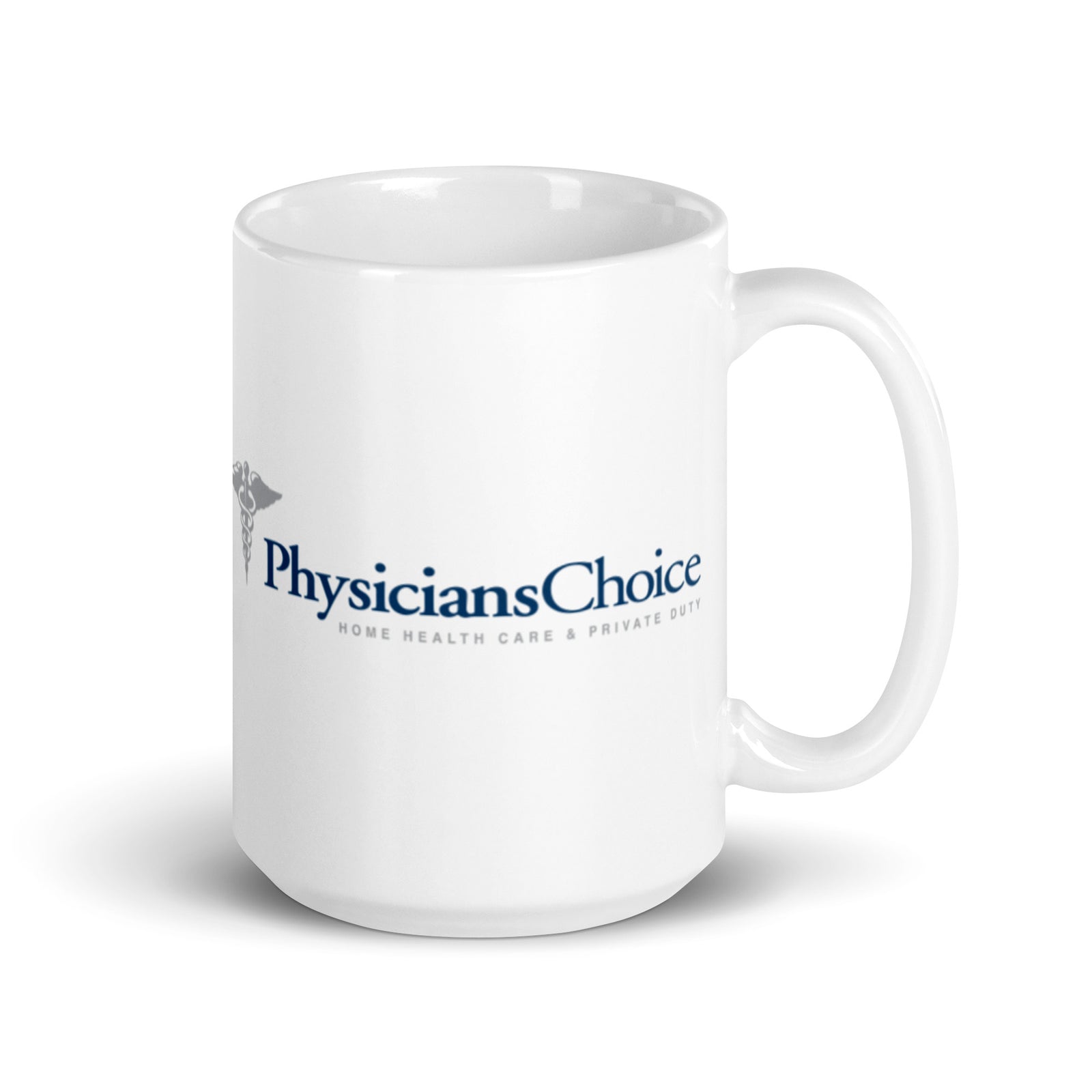 Physicians Choice White Glossy Mug