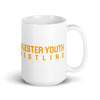 McAlester Youth Wrestling White Glossy Mug