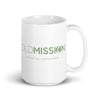 Old Mission Full Color Design White Glossy Mug