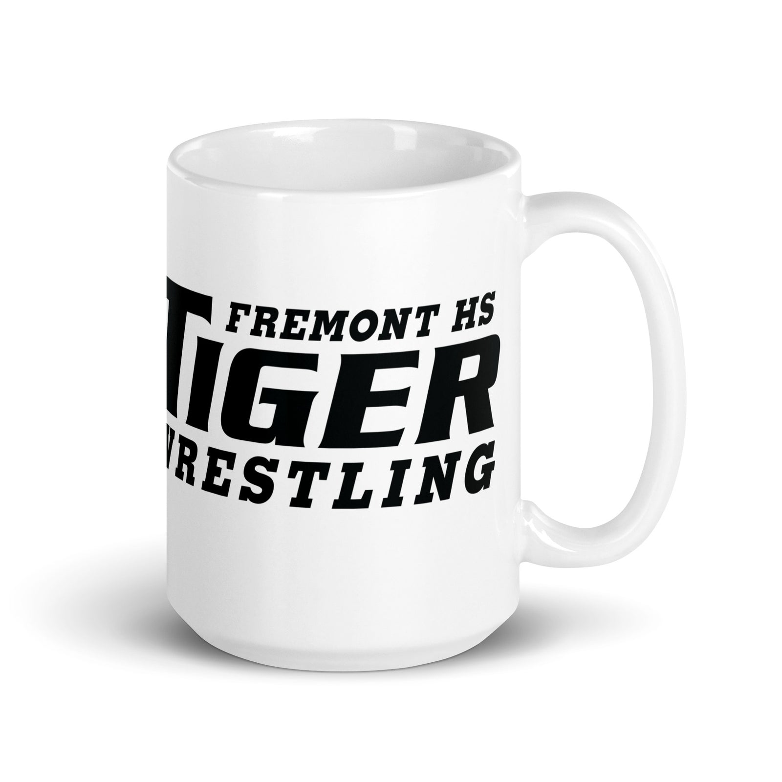 Fremont High School White Glossy Mug