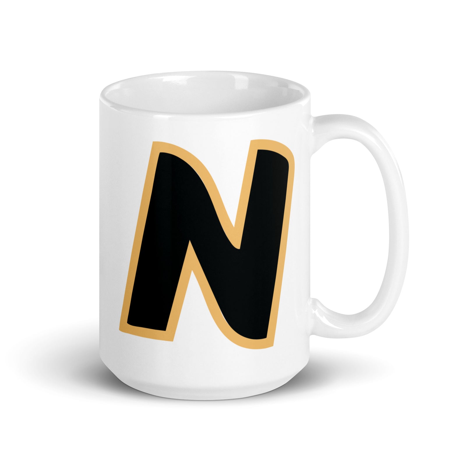 North Kansas City Baseball White Glossy Mug