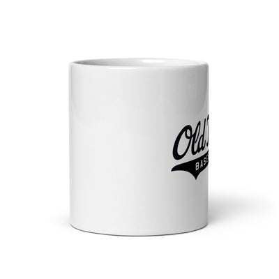 OT Baseball and Softball League - Baseball White Glossy Mug