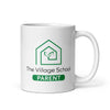 The Village School Parent White Glossy Mug