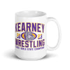 Kearney Wrestling Girls State Champs White White Glossy Mug