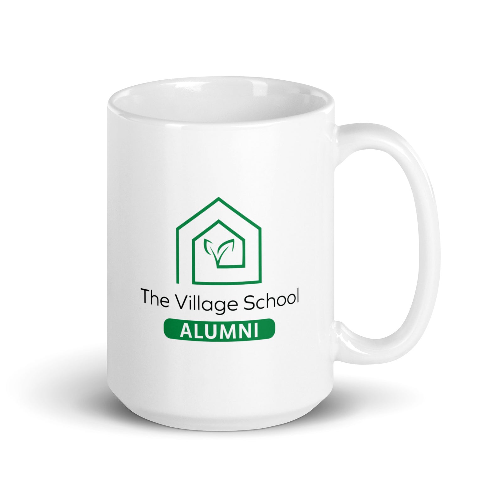 The Village School Alumni White Glossy Mug