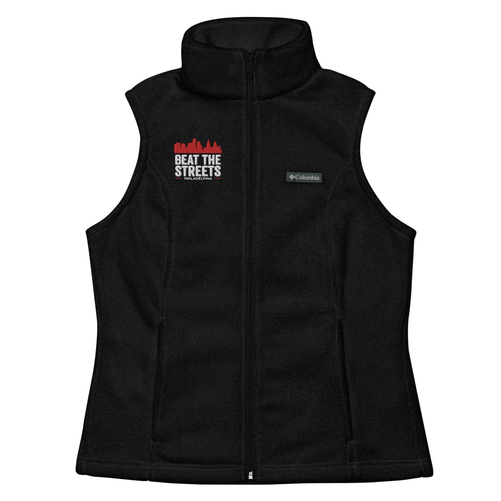Beat the Streets Philadelphia Womens Columbia Fleece Vest