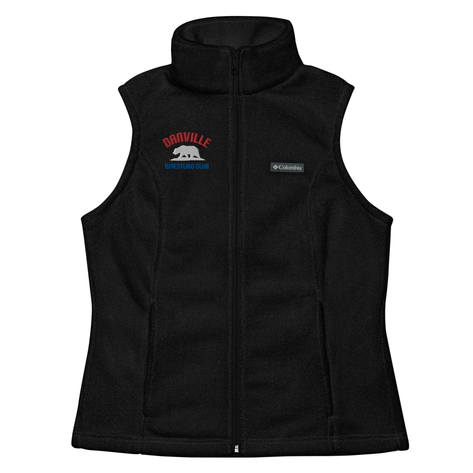 Danville Wrestling Club Womens Columbia Fleece Vest