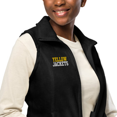 Fredonia Yellow Jackets Women’s Columbia fleece vest