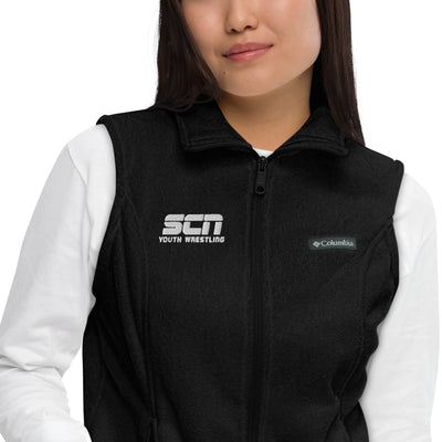 SCN Wrestling Womens Columbia Fleece Vest