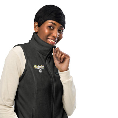 Saints Basketball Women’s Columbia fleece vest