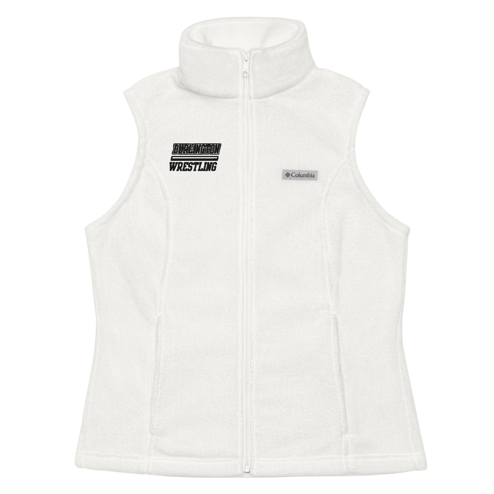 Burlington HS Wrestling Womens Columbia Fleece Vest