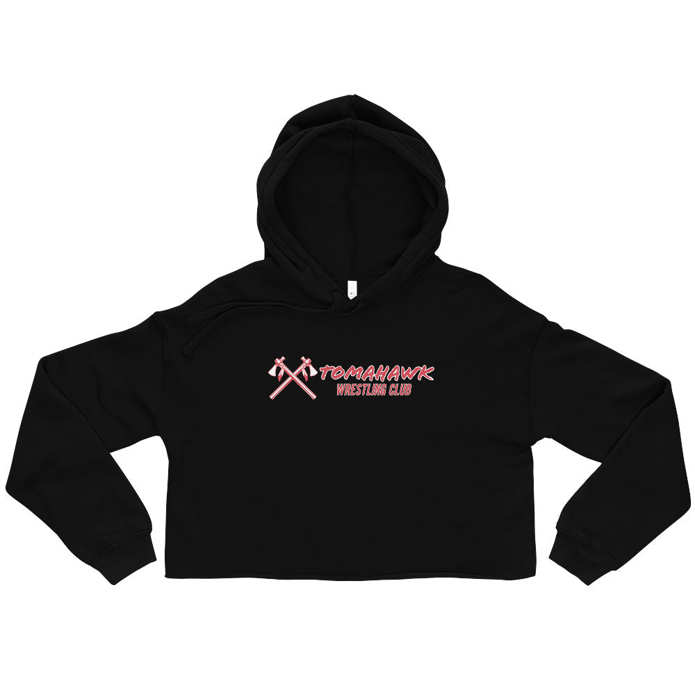 Tomahawk Wrestling  Crop Hoodie