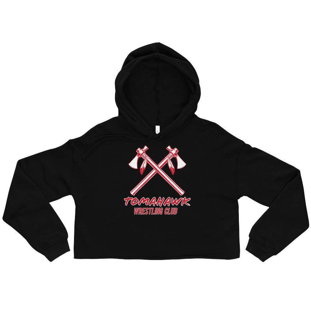 Tomahawk Wrestling  Crop Hoodie