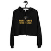 Fort Hays State University Wrestling Crop Hoodie