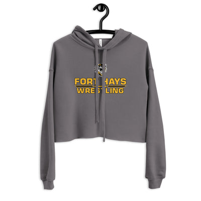 Fort Hays State University Wrestling Crop Hoodie