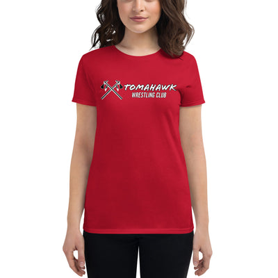 Tomahawk Wrestling  Women's short sleeve t-shirt