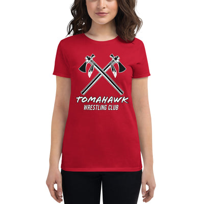 Tomahawk Wrestling Women's short sleeve t-shirt