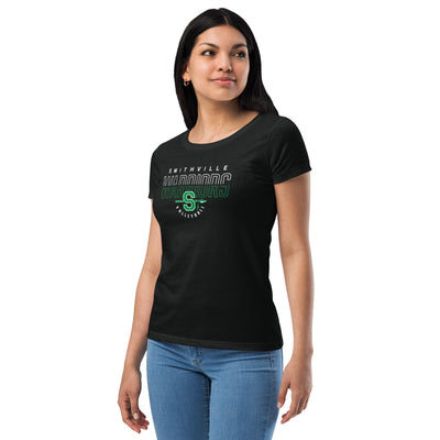 Smithville Volleyball Women’s fitted t-shirt
