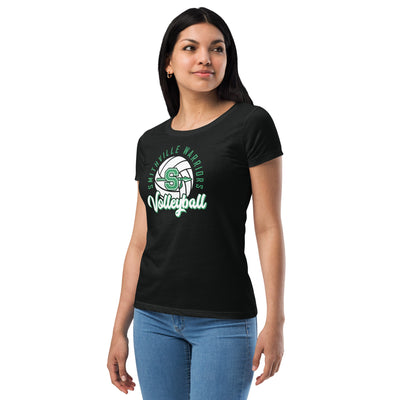 Smithville Volleyball Women’s fitted t-shirt