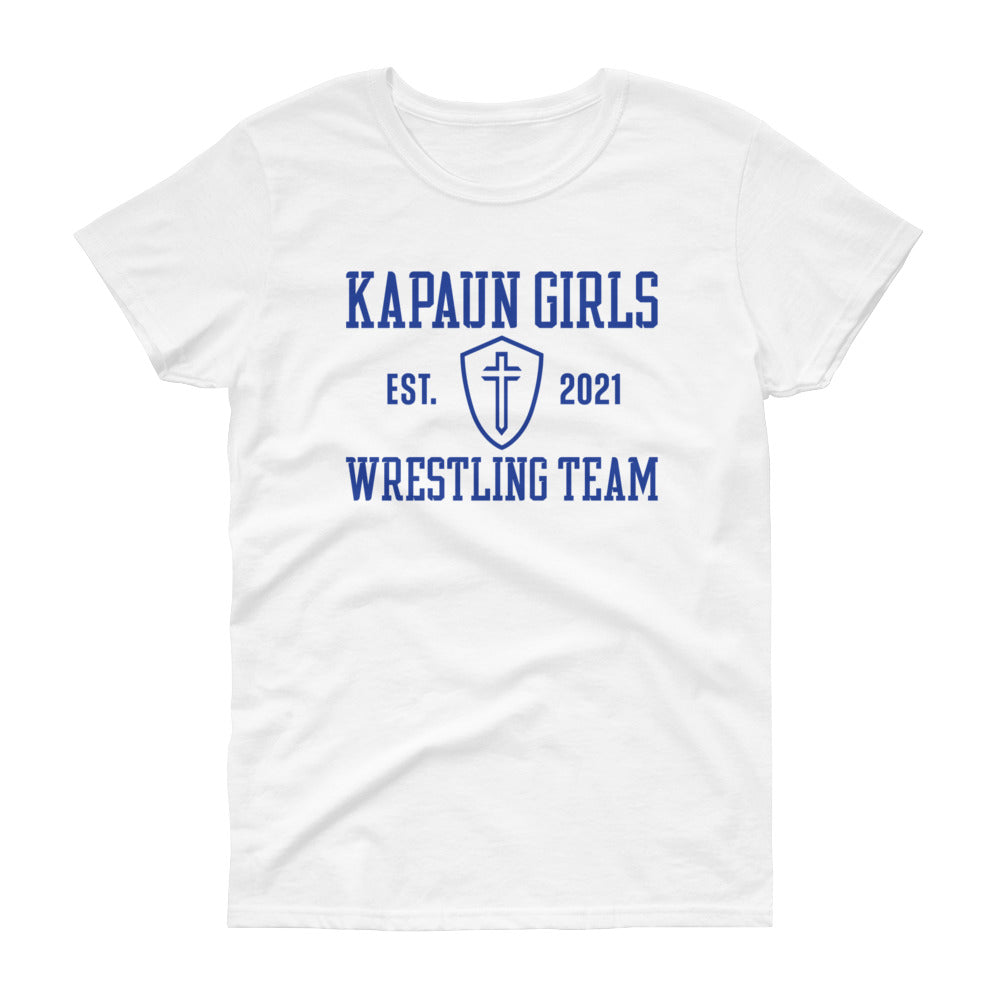 Kapaun Girls Wrestling Women's short sleeve t-shirt