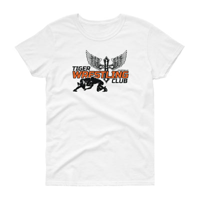 Tiger Wrestling Club Womens Loose Crew Neck Tee