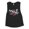 MWC Wrestling Academy 2022 Splatter Design Womens Muscle Tank