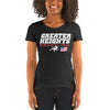 Greater Heights Wrestling 2 Ladies' triblend short sleeve t-shirt