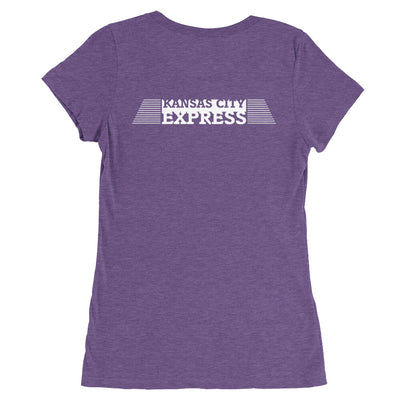 KC Express 40 Year Anniversary Ladies' short sleeve t-shirt