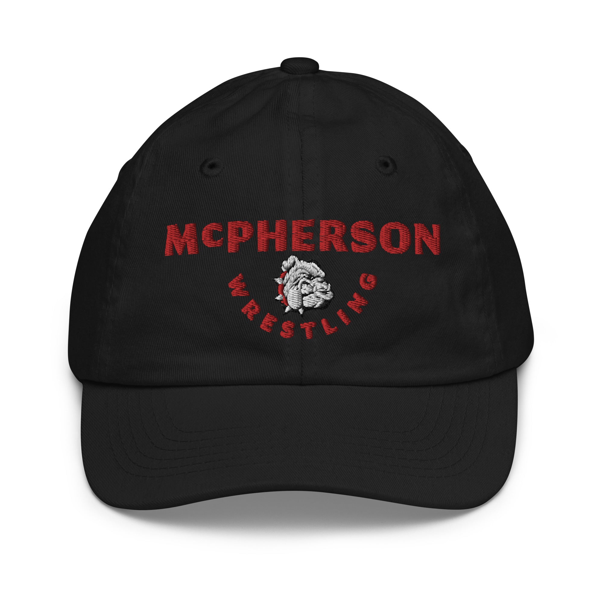 McPherson Wrestling Youth baseball cap