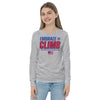 Greater Heights Wrestling Embrace the Climb 3 Youth Long Sleeve Tee