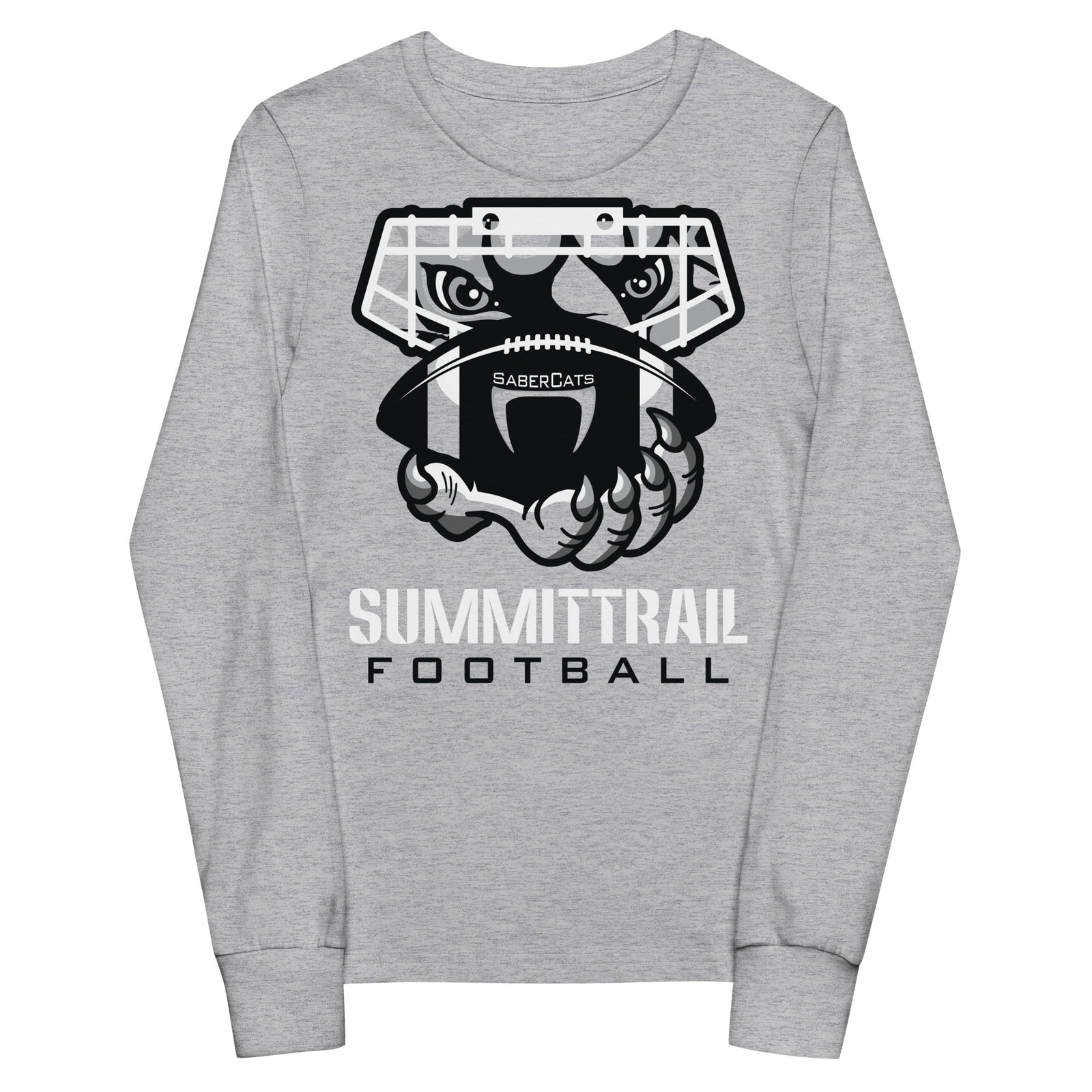 Summit Trail Football Youth long sleeve tee