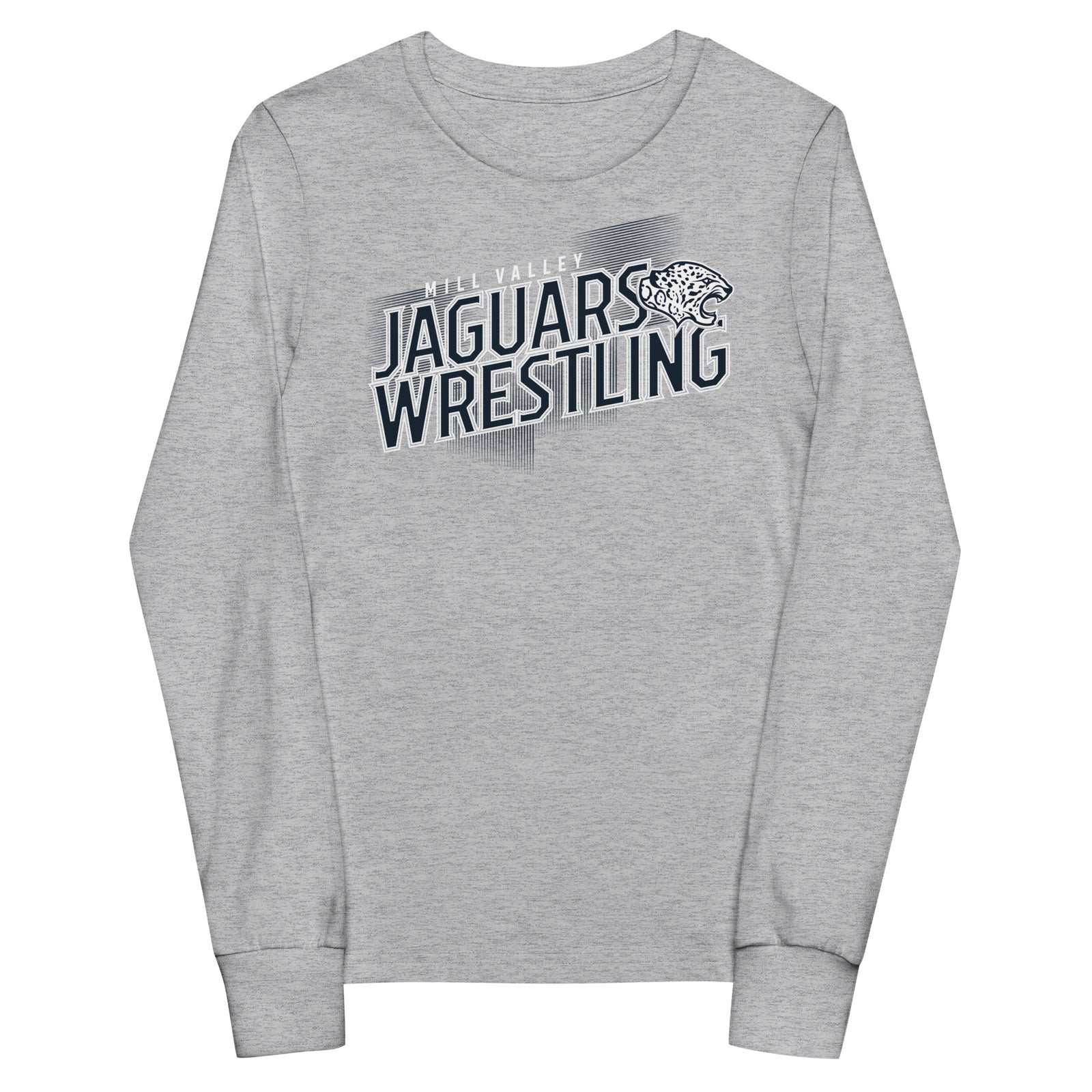 Mill Valley Wrestling Jaguar Wrestling Youth Long Sleeve T-Shirt