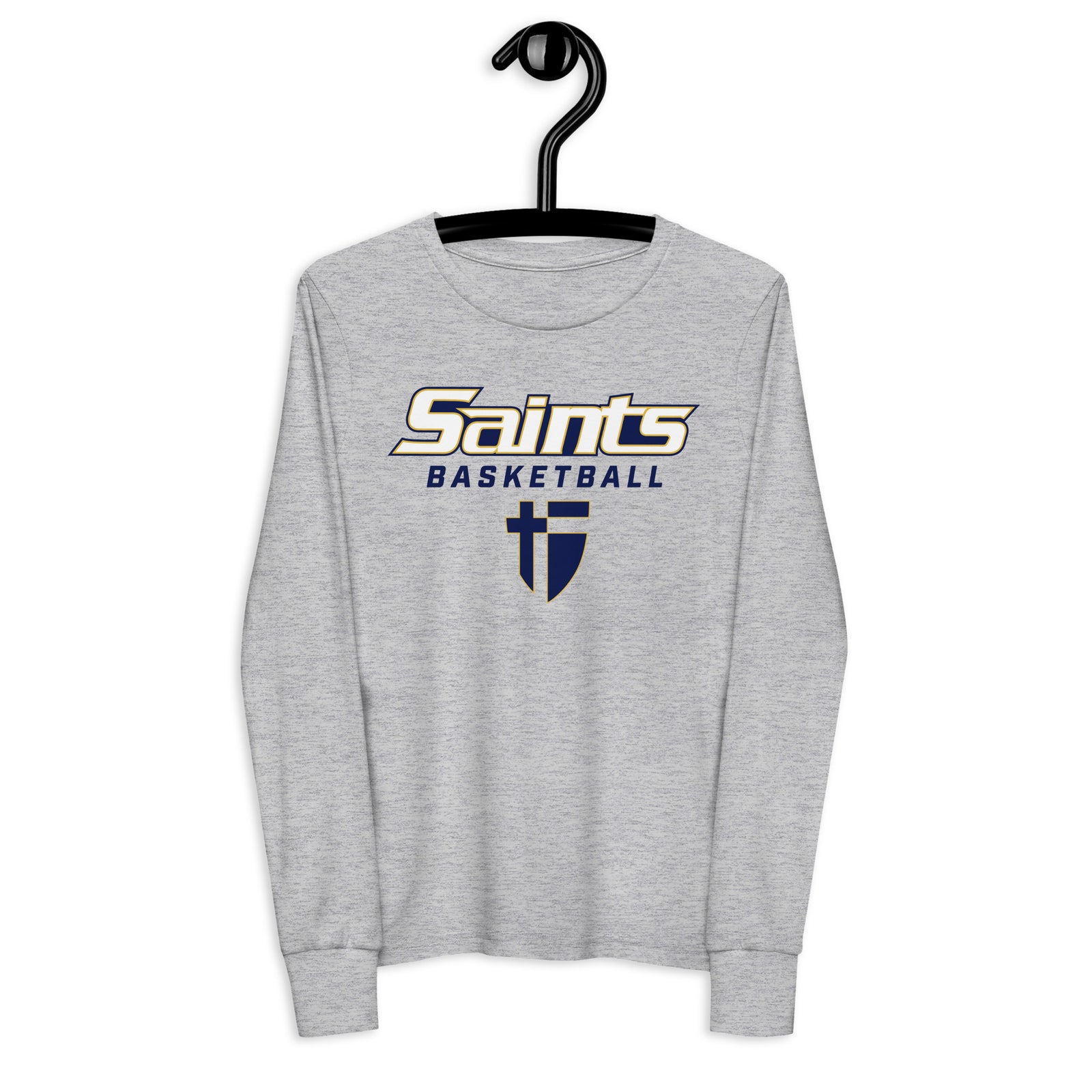 Youth Saints Basketball Youth long sleeve tee