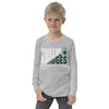 Twelve Bridges Wrestling Grey Youth Long Sleeve Tee