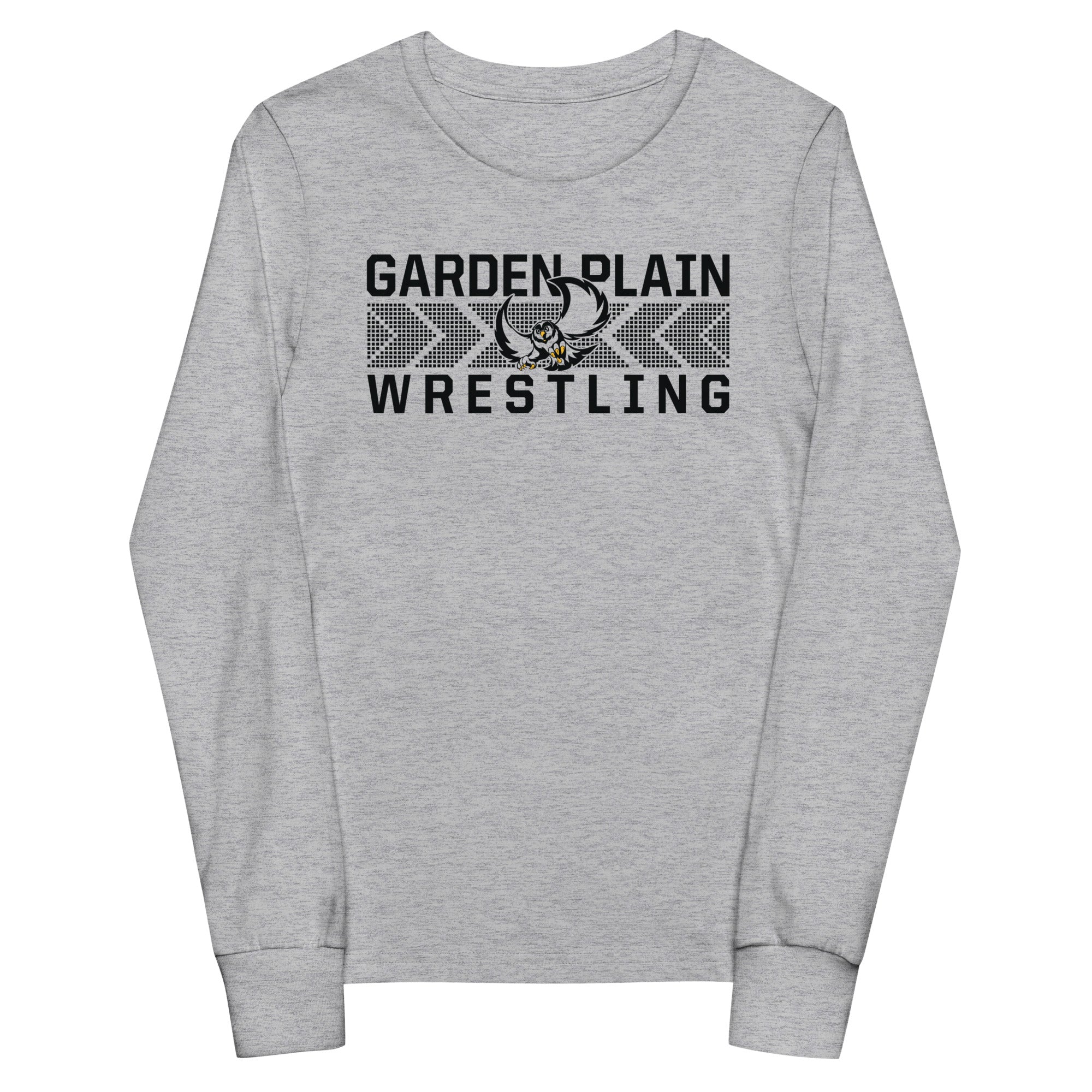 Garden Plain High School Wrestling Youth Long Sleeve Tee