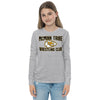 McMinn Tribe Wrestling Club  Grey Youth Long Sleeve Tee