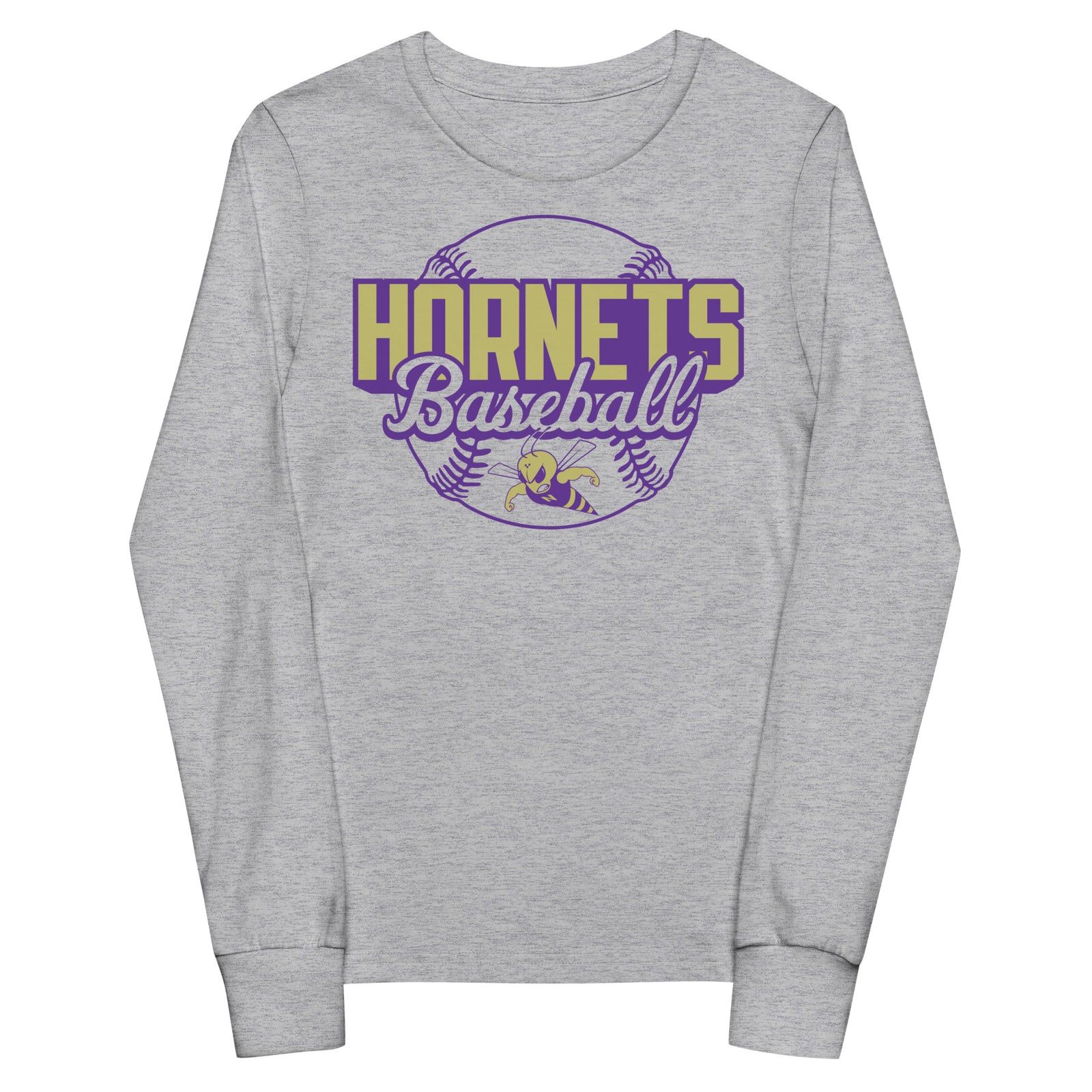 North Kansas City Baseball Hornets Youth Long Sleeve Tee