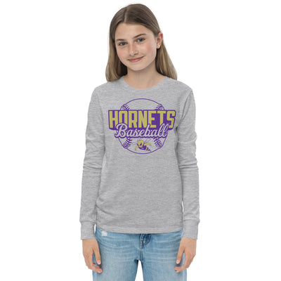 North Kansas City Baseball Hornets Youth Long Sleeve Tee