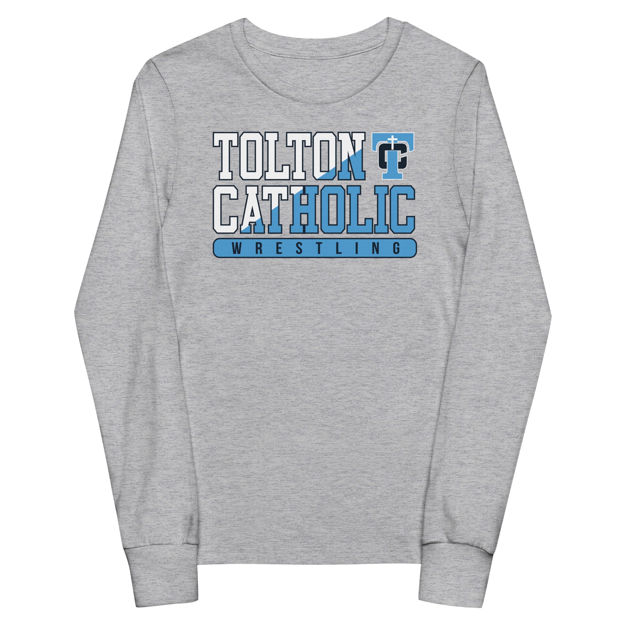 Father Tolton Catholic - Wrestling Youth Long Sleeve Tee
