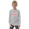 Palmetto Wrestling  Stripes Youth Long Sleeve Tee