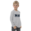 Penn Manor Navy Design Youth Long Sleeve Tee