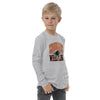 Half Moon Bay Wrestling COUGARS Youth Long Sleeve Tee