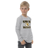 McMinn Tribe Wrestling Club  Grey Youth Long Sleeve Tee