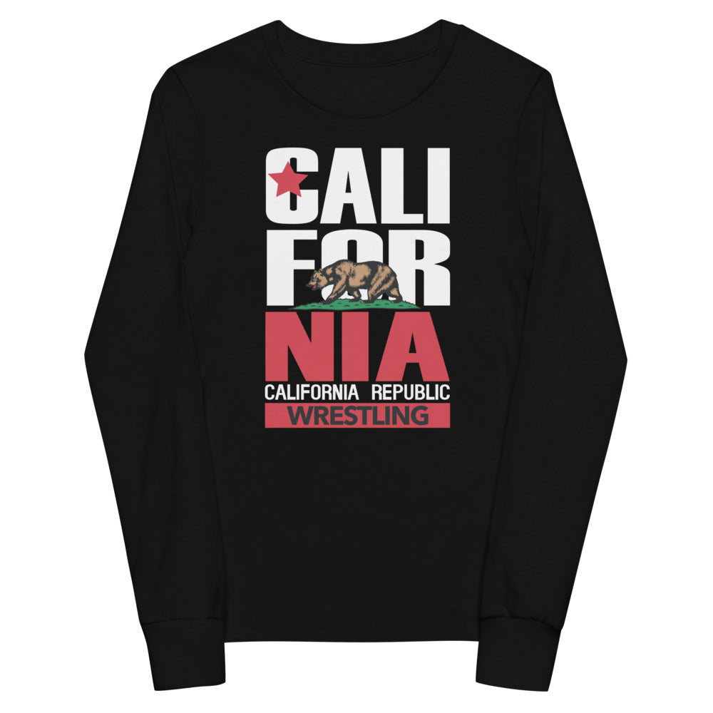 California Wrestling Youth Super Soft Long Sleeve Tee