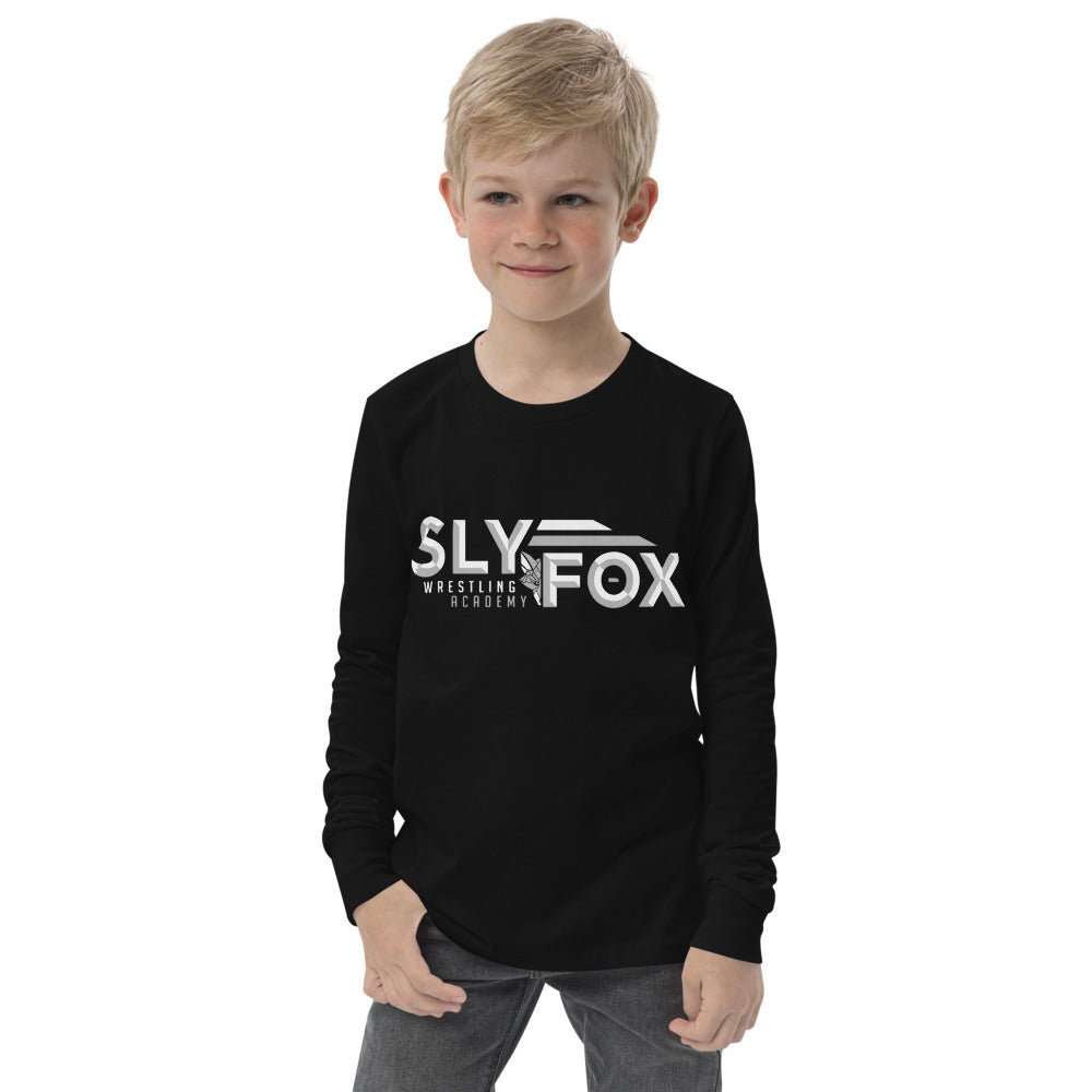 Sly Fox Wrestling (Front Only) Youth long sleeve tee